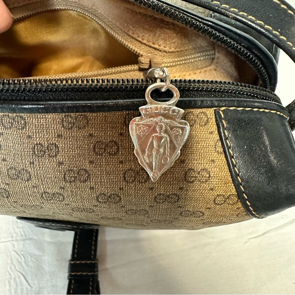 Authentic Vintage Gucci micro GG Black and Brown Crossbody Bag - Picture 15 of 15